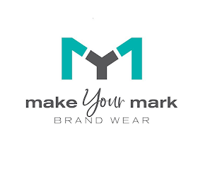 MYM MAKE YOUR MARK BRAND WEAR logo