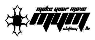 MYM MAKE YOUR MOVE CLOTHING LLC logo