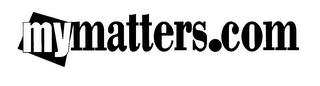MYMATTERS.COM logo