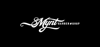 MYNT BARBER SHOP logo