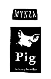 MYNZA PIG THE BEAUTY LIES WITHIN logo