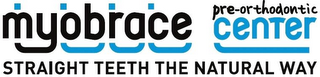 MYOBRACE PRE-ORTHODONTIC CENTER STRAIGHT TEETH THE NATURAL WAY logo