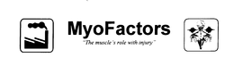 MYOFACTORS "THE MUSCLE'S ROLE WITH INJURY" logo