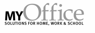 MYOFFICE SOLUTIONS FOR HOME, WORK & SCHOOL logo