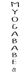 MYOGABABE A logo