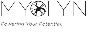 MYOLYN POWERING YOUR POTENTIAL. logo