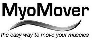 MYOMOVER THE EASY WAY TO MOVE YOUR MUSCLES logo