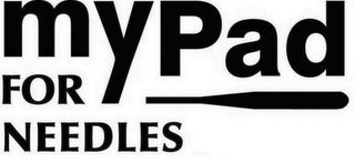 MYPAD FOR NEEDLES logo