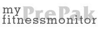 MYPREPAK FITNESSMONITOR