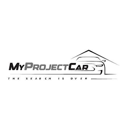 MYPROJECTCAR THE SEARCH IS OVER logo
