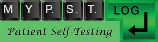 MYPST LOG AND PATIENT SELF TESTING logo