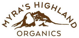 MYRA'S HIGHLAND ORGANICS logo