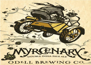 MYRCENARY DOUBLE INDIA PALE ALE ODELL BREWING CO. logo