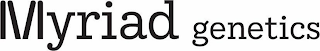MYRIAD GENETICS logo