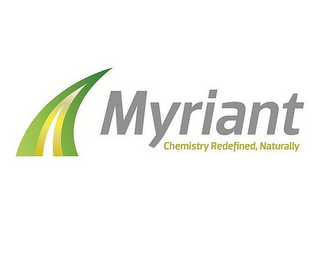 MYRIANT CHEMISTRY REDEFINED, NATURALLY logo