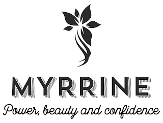 MYRRINE POWER, BEAUTY AND CONFIDENCE logo