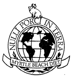 MYRTLE BEACH DIET NULLI PORCI IN TERRA logo