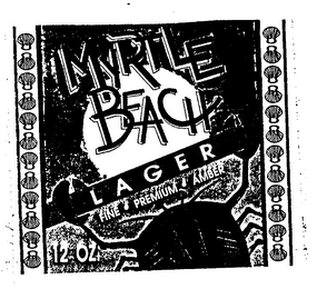 MYRTLE BEACH LAGER logo