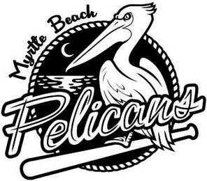 MYRTLE BEACH PELICANS logo