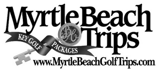 MYRTLE BEACH TRIPS KEY GOLF PACKAGES BC WWW.MYRTLEBEACHGOLFTRIPS.COM logo