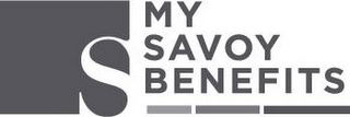 MYSAVOYBENEFITS S logo