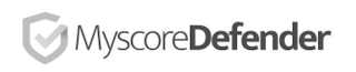 MYSCOREDEFENDER logo