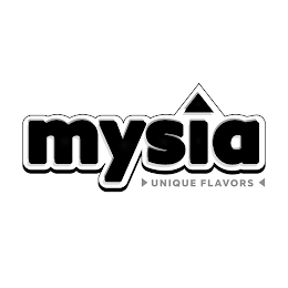 MYSIA UNIQUE FLAVORS logo
