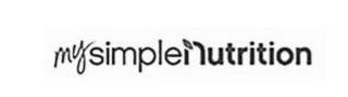MYSIMPLENUTRITION logo