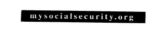 MYSOCIALSECURITY.ORG logo