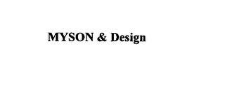 MYSON & DESIGN logo