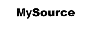 MYSOURCE logo
