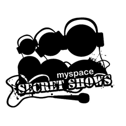 MYSPACE SECRET SHOWS logo