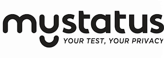 MYSTATUS YOUR TEST, YOUR PRIVACY logo