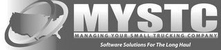 MYSTC MANAGING YOUR SMALL TRUCKING COMPANY SOFTWARE SOLUTIONS FOR THE LONG HAUL logo