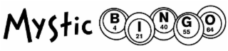 MYSTIC BINGO 4 21 40 55 64 logo