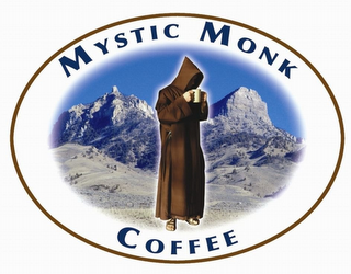 MYSTIC MONK COFFEE logo