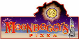 MYSTIC MOONDOGGY'S PIZZA logo