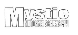 MYSTIC MOTORIZED SCREENS logo