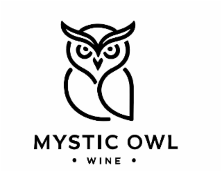 MYSTIC OWL WINE logo