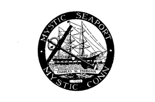 MYSTIC SEAPORT MYSTIC COIN CHARLES W. MORGAN logo