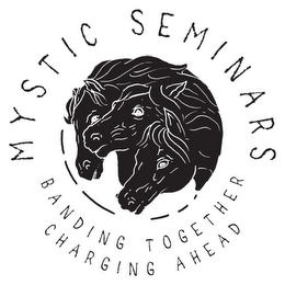 MYSTIC SEMINARS BANDING TOGETHER CHARGING AHEAD logo
