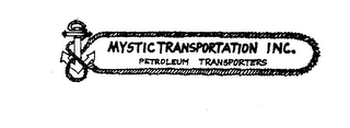 MYSTIC TRANSPORTATION INC. PETROLEUM TRANSPORTERS logo