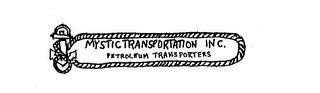 MYSTIC TRANSPORTATION INC. PETROLEUM TRANSPORTERS logo