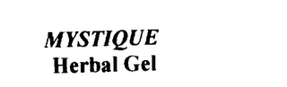 MYSTIQUE HERBAL GEL logo