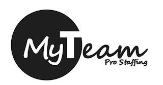 MYTEAM PRO STAFFING logo
