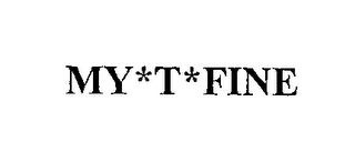 MY*T*FINE logo