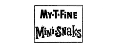 MY*T*FINE MINI-SNAKS logo