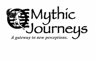 MYTHIC JOURNEYS A GATEWAY TO NEW PERCEPTIONS. logo