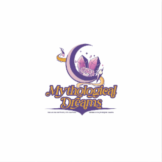 MYTHOLOGICAL DREAMS WE ARE ONE COMMUNITY WITH COUNTLESS DEITIES AND MYTHOLOGICAL DREAMS logo