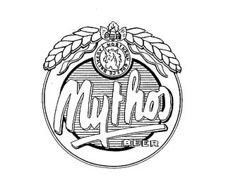 MYTHOS BEER GREECE BREWERY NORTHERN logo